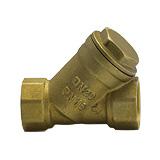 Female BSPP Brass Type Y Strainer With Plug Valve Connector Fitting