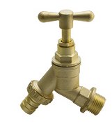 brass bibcock tap water faucet