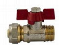 brass uk  ball valve male thread 3