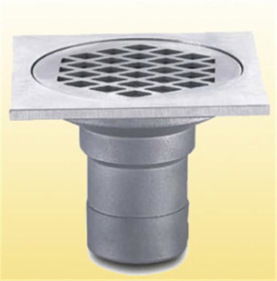 brass floor drain chrome plated  4