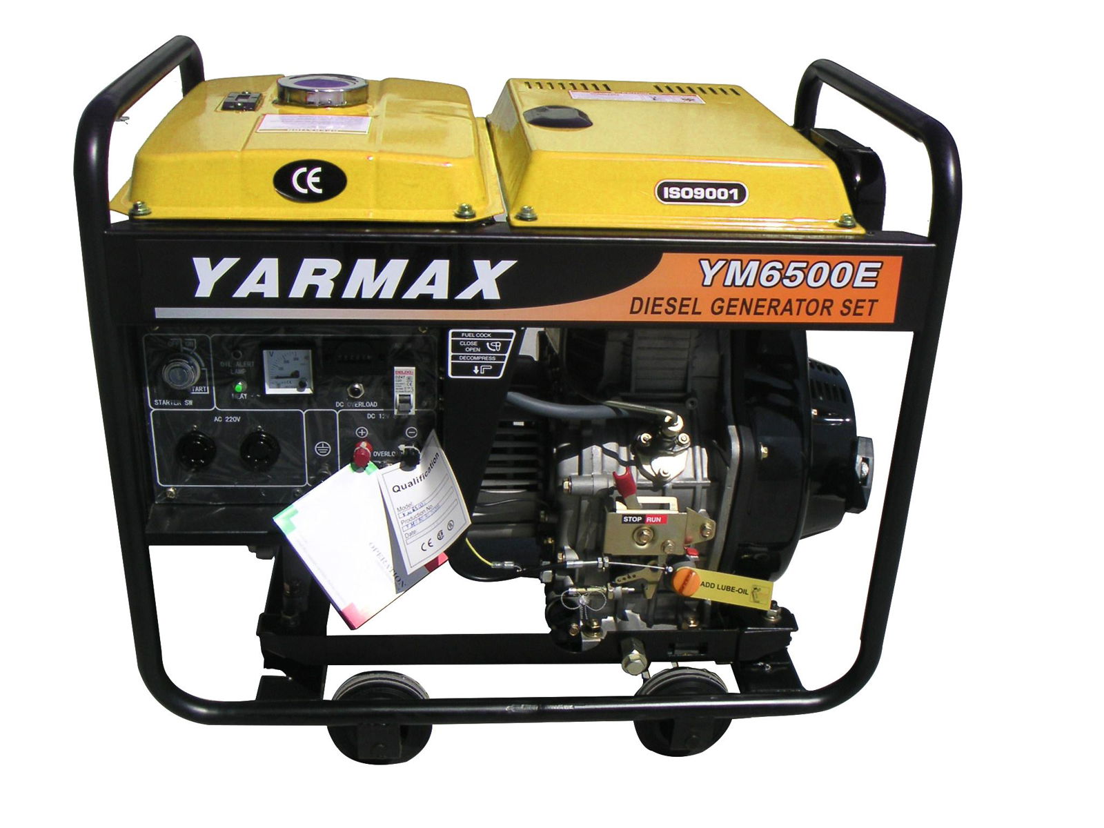 Yarmax Single-Cylinder Small Open Type Diesel Generator 2