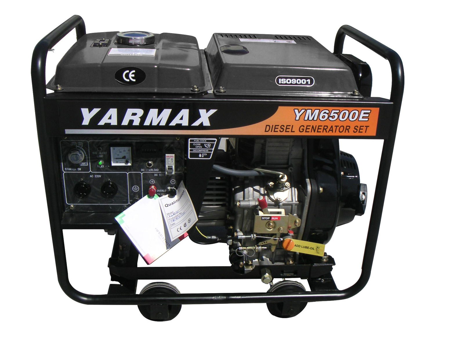 Yarmax Single-Cylinder Small Open Type Diesel Generator 3