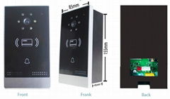 Smart access control system of GSM wireless doorbell