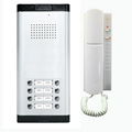 Access control of audio doorphones