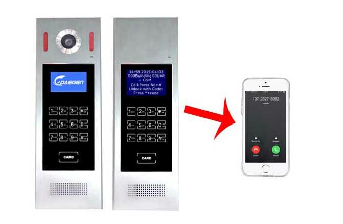 GSM Wireless Door phones