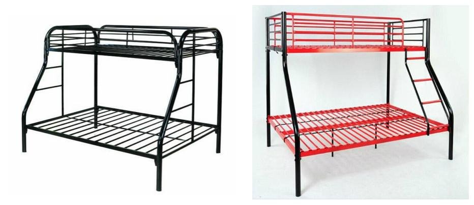 factory supply steel bed,single bed,double-decker bed