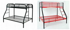 factory supply steel bed,single bed,double-decker bed