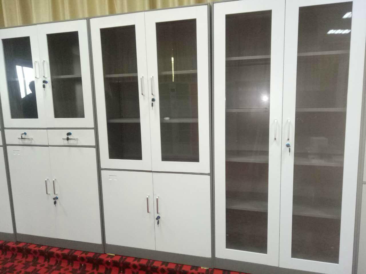 Factory supply sliding&glass door filing cabinet 4