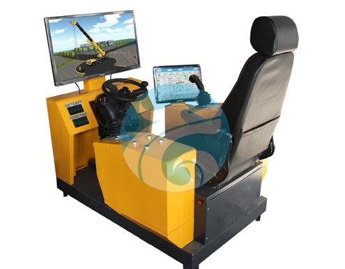 Mobile crane training simulator (LS-MCS)