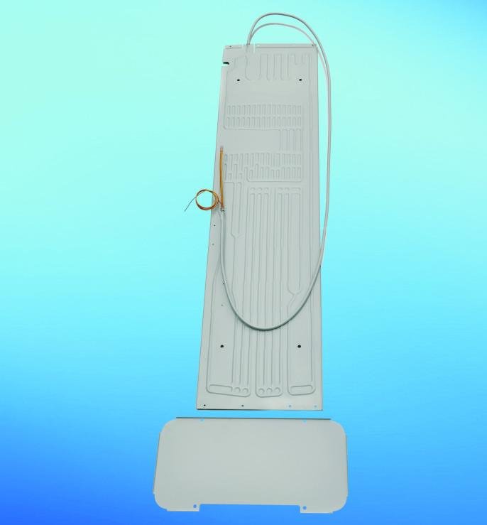 Refrigerator roll bond evaporator EV1