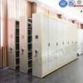 Steel Mobile Intelligent Library Compact Mass Shelf with Invisible Rail