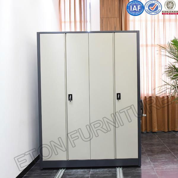 Library Steel Sliding Shelving Archive Cabinet Bulk Filing Cabinet 3