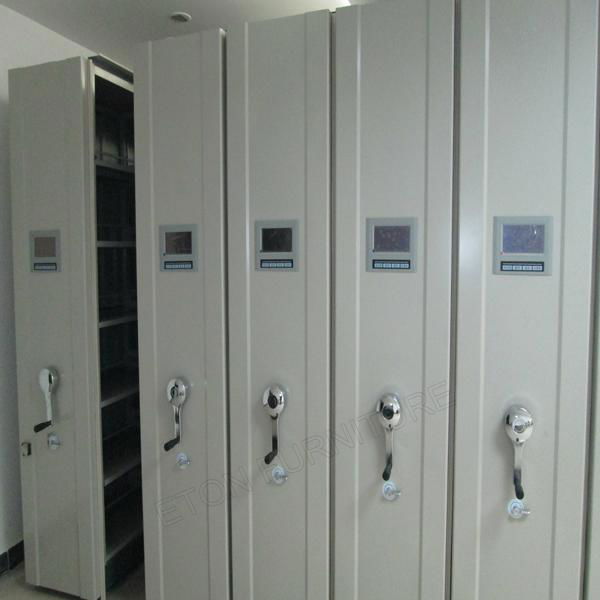 China Office Intelligent Furniture Supplier Steel Mobile Shelving Cabinet 2