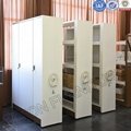 Large Capacity Steel Movable Goods Stacking Rack Shelves