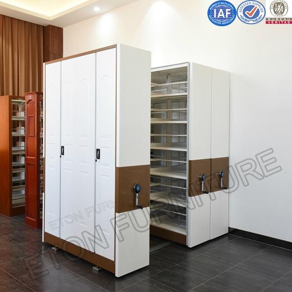 Yiteng Hot Selling Library Mobile Steel Embossing Shelving Cabinet