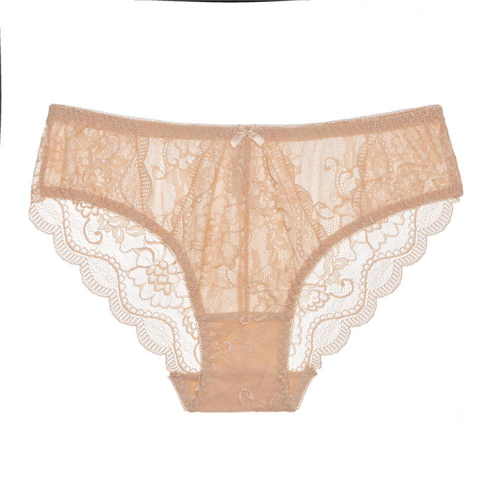 Custom Design Ladies Low Wise Sexy Underwear Women Sexy Seamless Lace Transparen 4