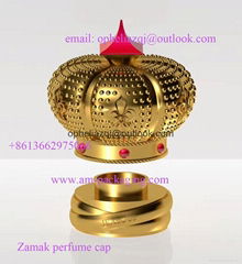 Custom your own Zamak perfume cap