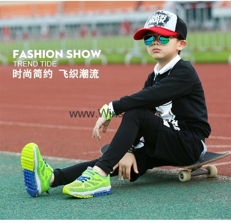 Children casual Shoes girls/boys sneakers air cushion comfortable breathable kid 5