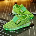 Children sneakers kids boys girls LED luminous colorful flashing lights sneakers