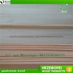 4'x8' jointed paulownia wood price