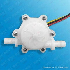 Plastic water flow sensor FDA POM flow sensor