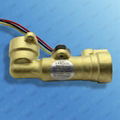 Water liquid flow sensor by cast cooper material