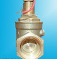 water flow sensor with baffle