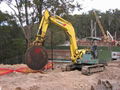 excavator rock saw stone cutting machinery 1