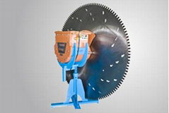 excavator attachment rock saw block cutter