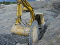 excavator stone cutting machinery rock saw 4