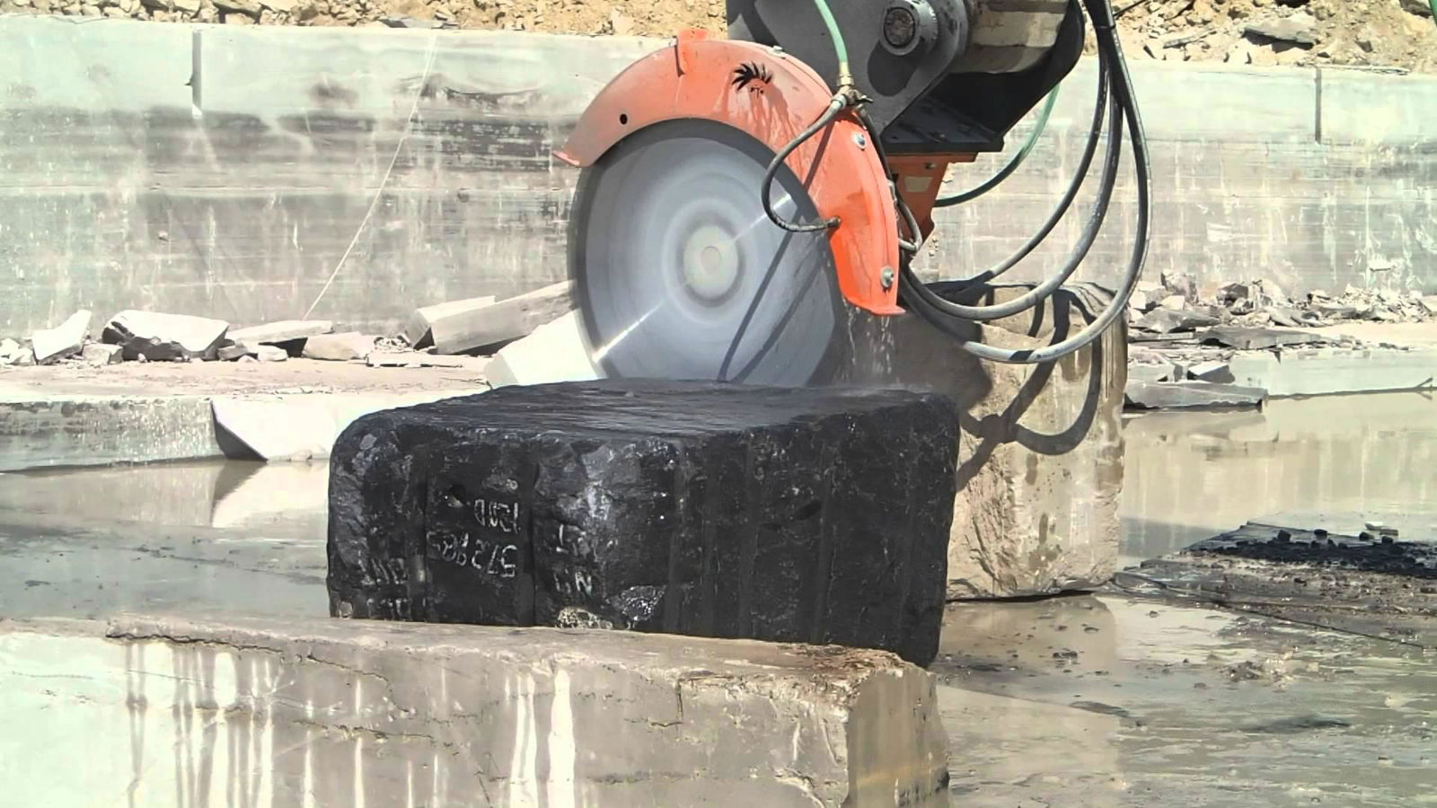 Rock cutting