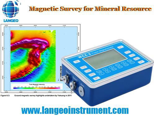 LANGEO WCZ-3 Digital Proton Precession Magnetometer 2