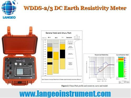 LANGEO WDDS-3 Earth D.C Resistivity Meter