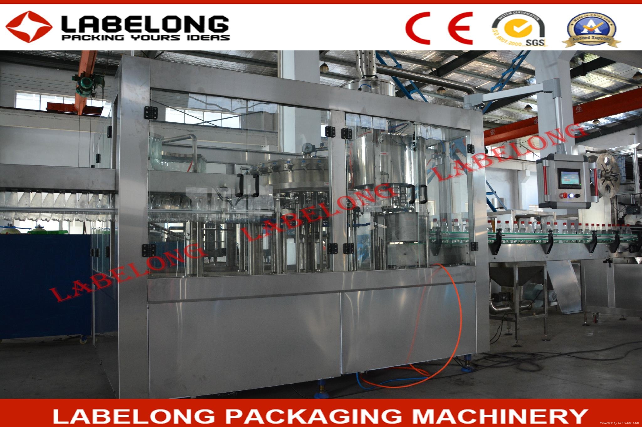 Full automatic carbonated drinks filling machine wfcC14125