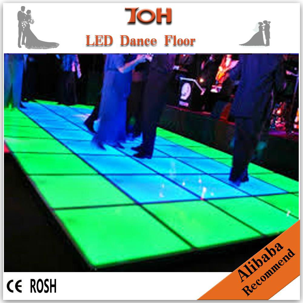 JOH led dance floor tiles stage wash led dancing floor 4