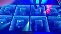 JOH led 3d dance floor stage lighting 3