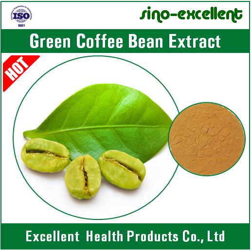 chlorogenic acids Green coffee bean extract 5