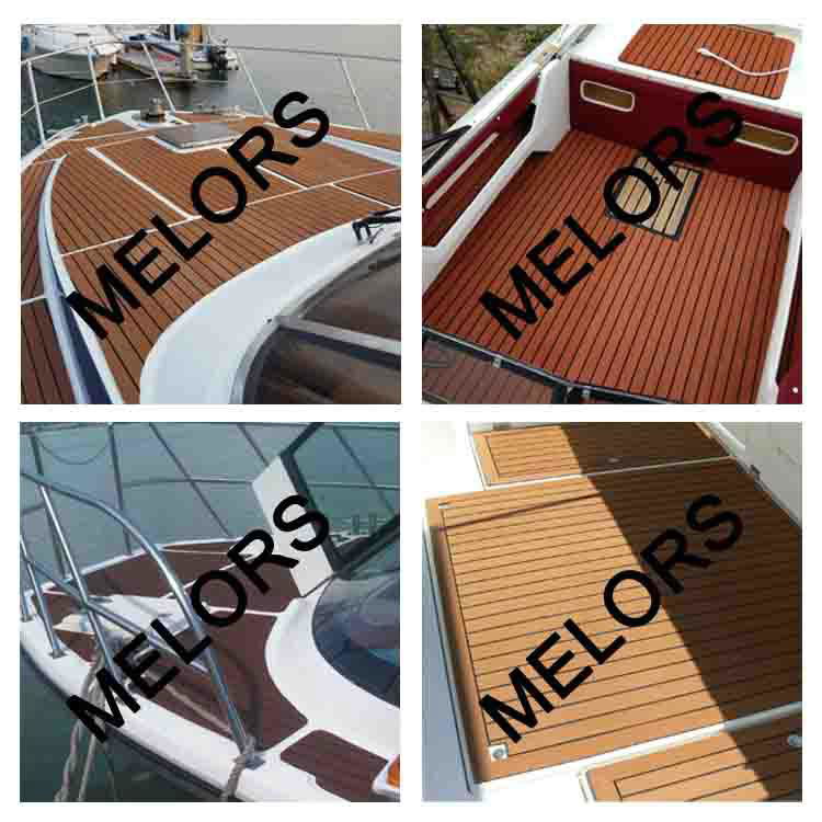 Melors EVA Strong Adhesive Marine Board Teak Sheet For Marine Flooring 2