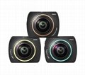 2017 Newest 360 4k camera rotation camera 4