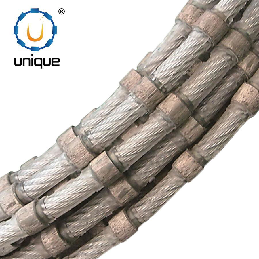 diamond cutting wire saw for cutting block stone trimming