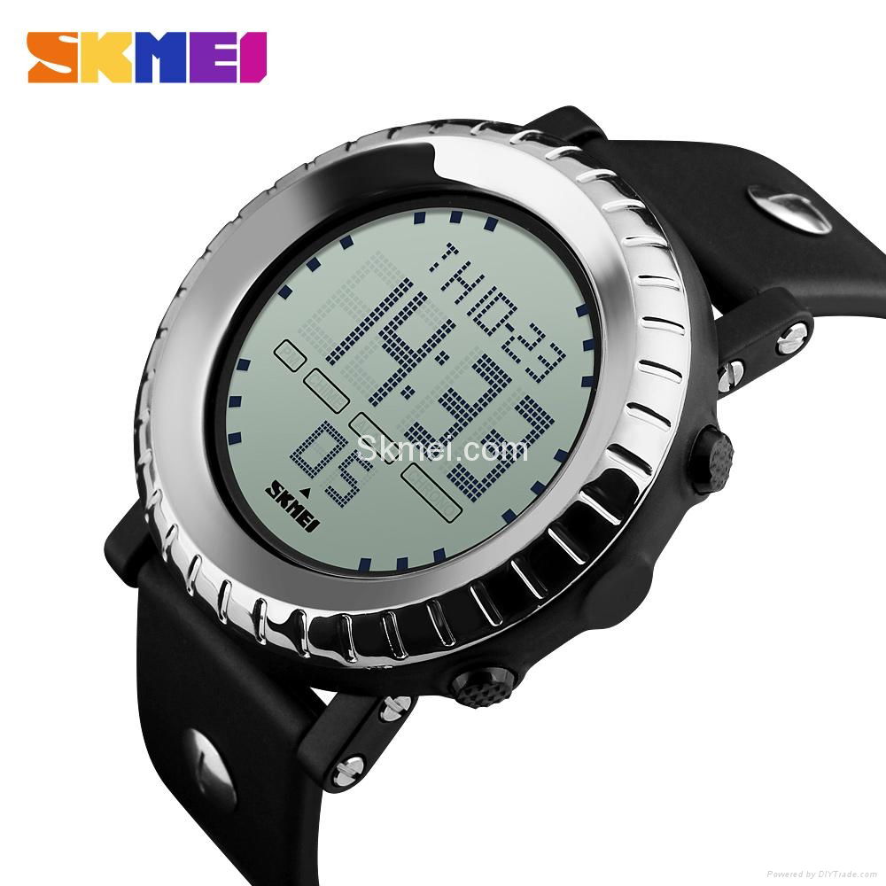 Best digital waterproof watch for men Skmei DG1172 sport watch EL light