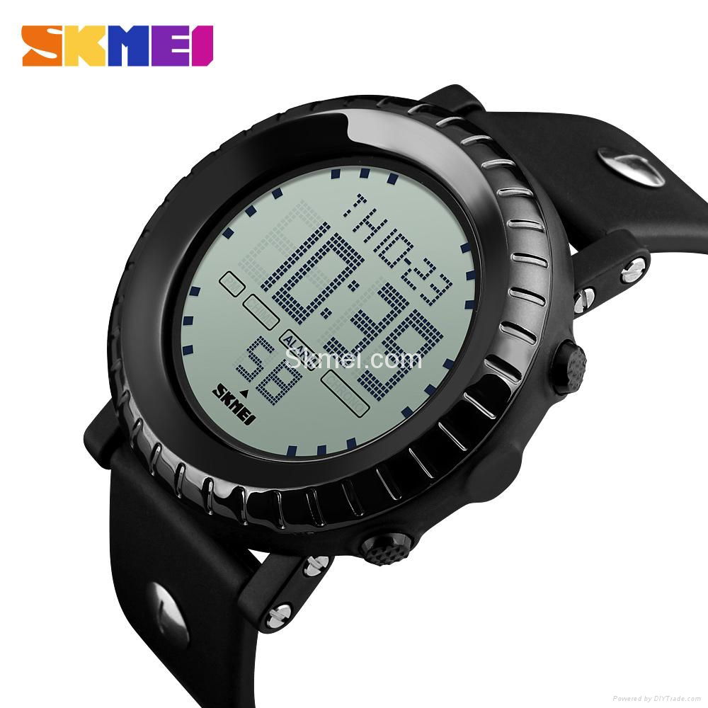 Best digital waterproof watch for men Skmei DG1172 sport watch EL light 3