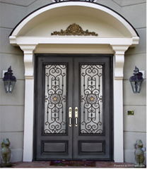 Unique Design Hand Crafted Iron Ornamental Doors