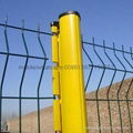 good quality pvc coated welded fence and gate 1