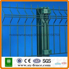 2017popular pvc coated security field fence