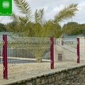 2017popular pvc coated security field fence 5