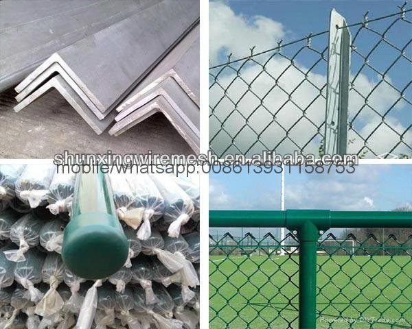 most popular galvanized school chain link fencing 2