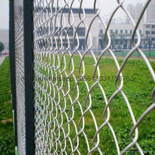60*60mm chain link woven wire mesh 5