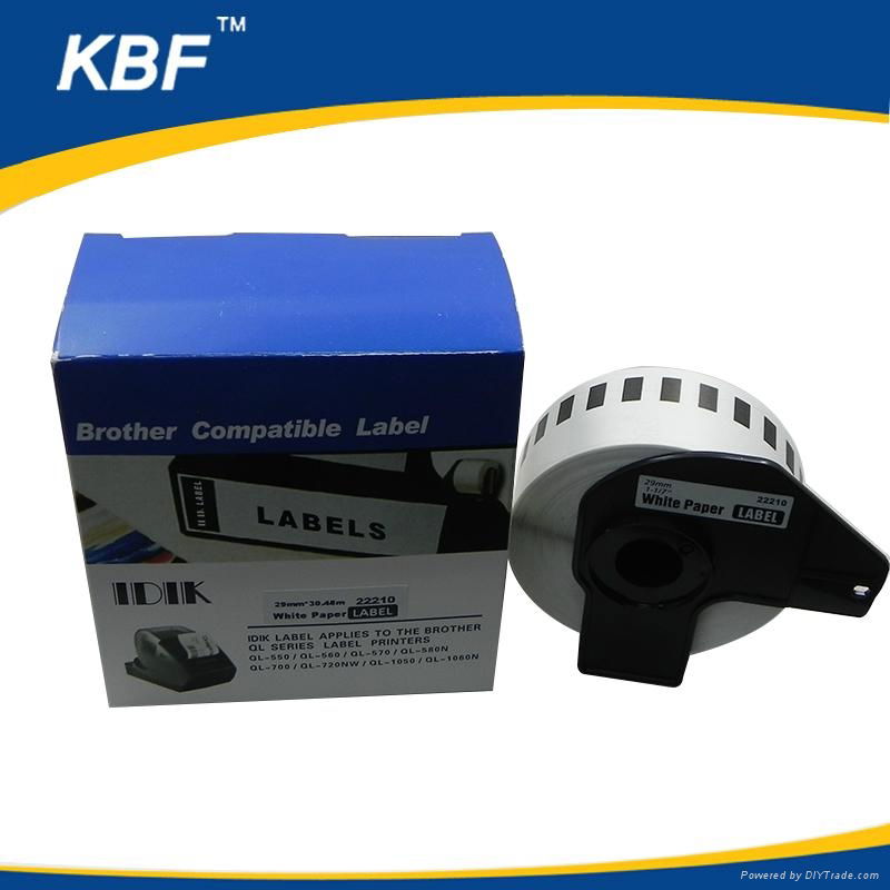 dk-22210 barcode label roll for brother ql printer