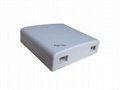 2 cores Mini fiber optic terminal box FTTH BOX 4